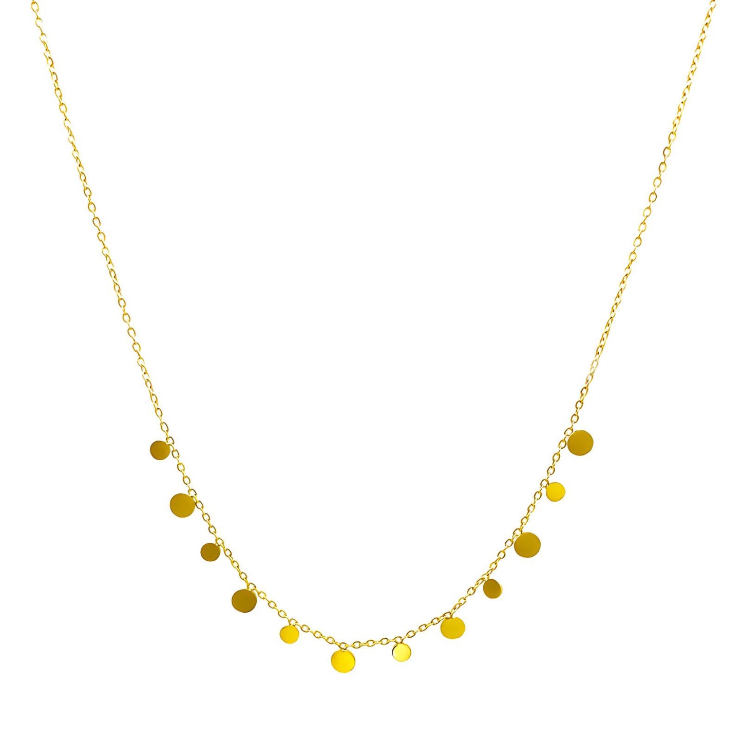 18K gold plated Stainless steel necklace