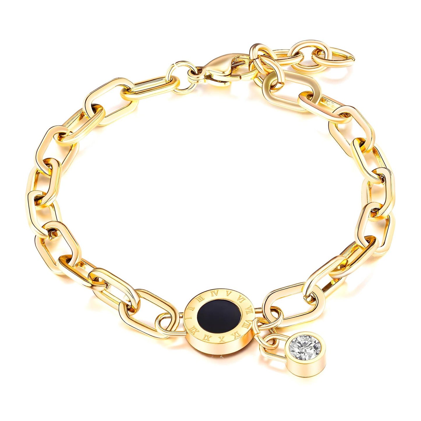 18K gold plated Stainless steel bracelet
