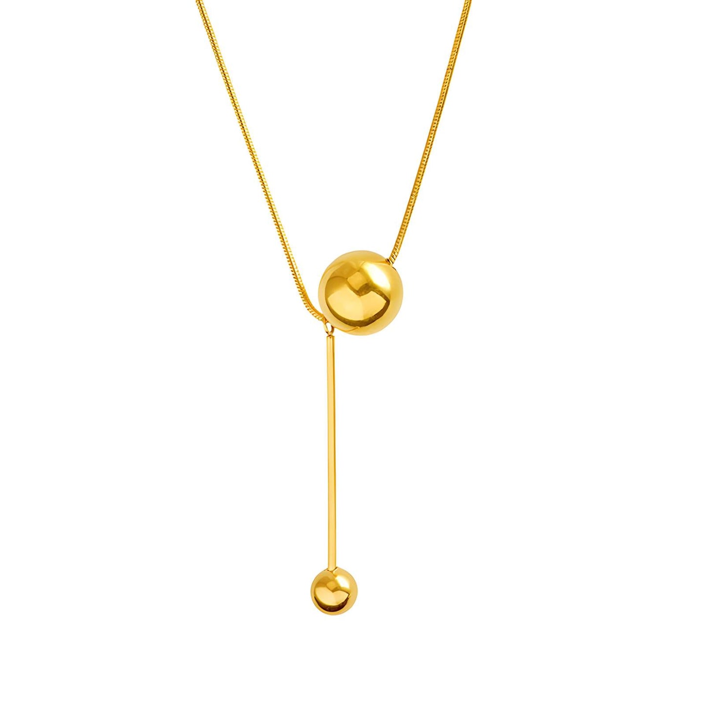 18K gold plated Stainless steel necklace