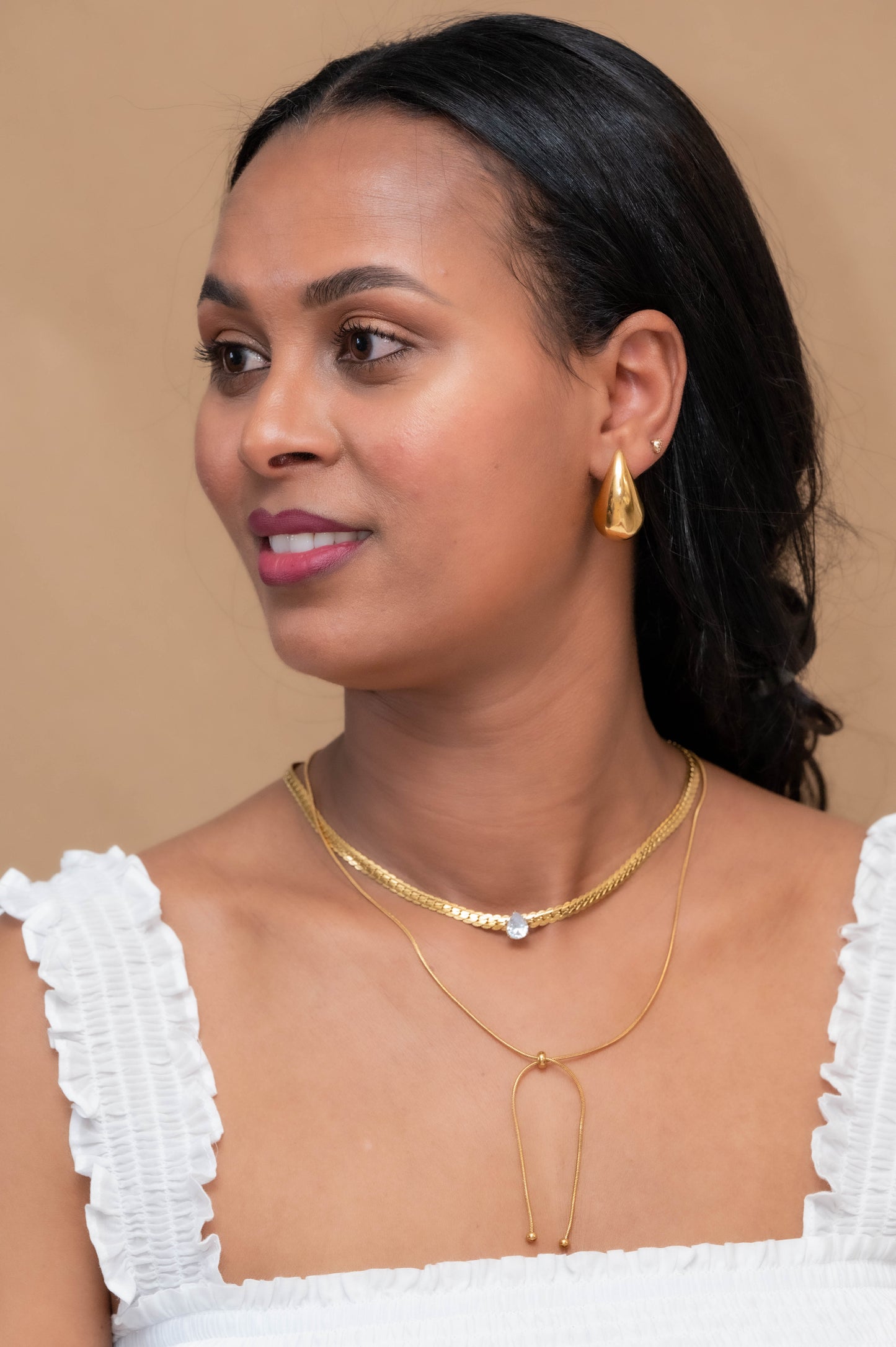 18K gold plated Stainless steel necklace